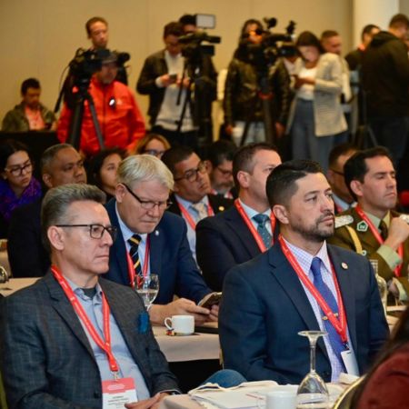 Asistentes a Red Internacional de Seguridad Urbana