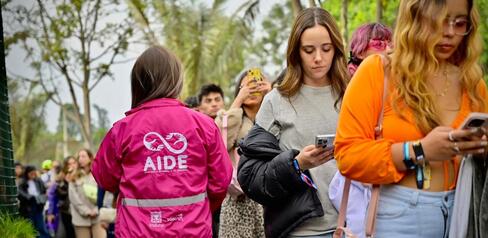 Festival Estéreo Picnic: si es víctima de un delito, el equipo AIDE, de la Secretaría de Seguridad, lo orientará a poner la denuncia