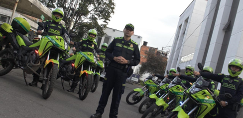 Motocicletas en Usaquén