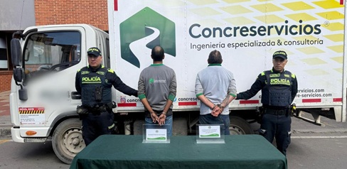 Las herramientas que pretendían hurtar están avaluadas en más de 20 millones de pesos.