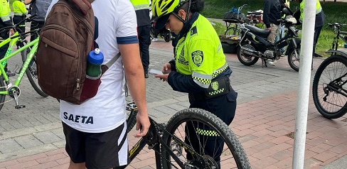 Registro bicicletas