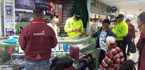 Operativo contra el hurto a celulares