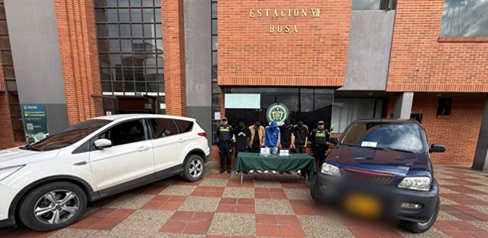 Desarticulada banda dedicada al hurto de vehículos en Bogotá