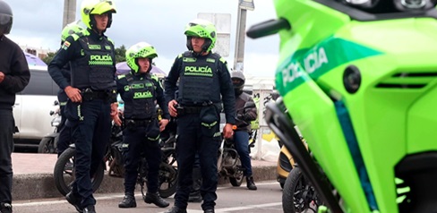 Nuevas motocicletas impulsan capturas y operativos contra la delincuencia en Engativá