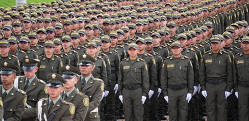 Policía Nacional cumple 134 años y anuncia la llegada de 480 nuevos auxiliares para Bogotá