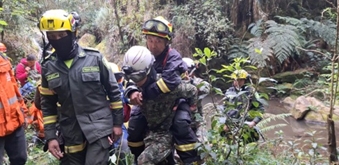 “Lost in the jungle”: la llamada a la Línea 123 que activó el rescate de un estadounidense perdido en los cerros de Bogotá 
