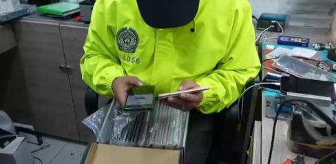 Celulares incautados 