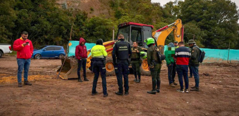 Dos capturados por construir en Agro Parque Los Soches, Usme. 