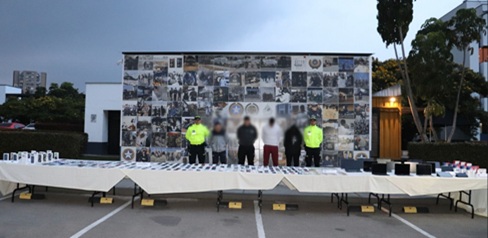 Cayeron 'Los Libertadores' con 380 celulares hurtados que vendían en otros países