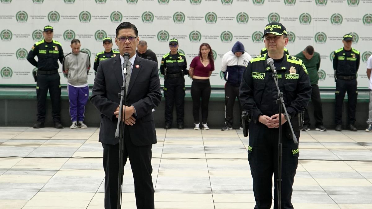 En la foto el secretario de Seguridad de Bogotá, César Restrepo En la foto el secretario de Seguridad de Bogotá, César Restrepo