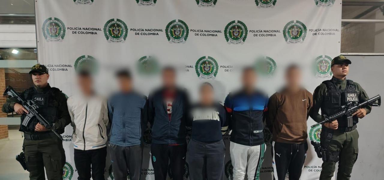 Capturada banda de extorsionistas Capturada banda de extorsionistas