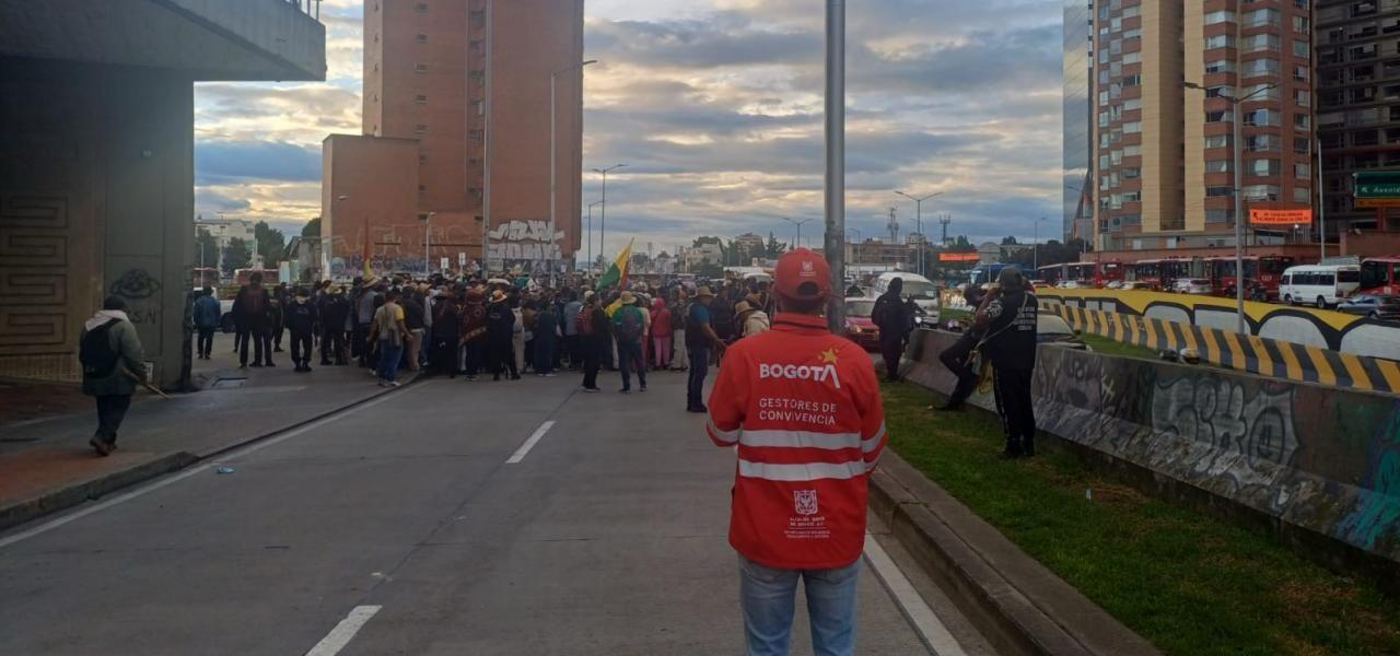 Paro Nacional en Bogotá Paro Nacional en Bogotá