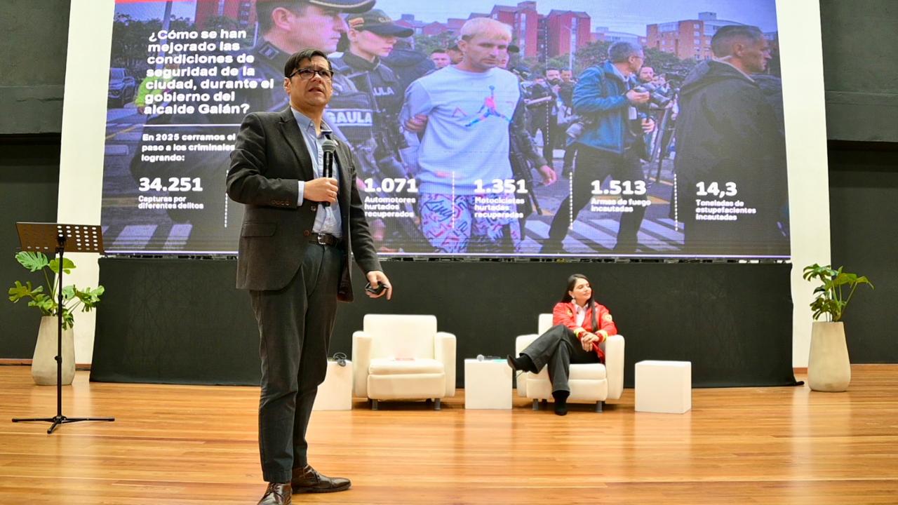Reducción de delitos, más capacidades operativas y menos hacinamiento: balance de la seguridad de Bogotá en 2025