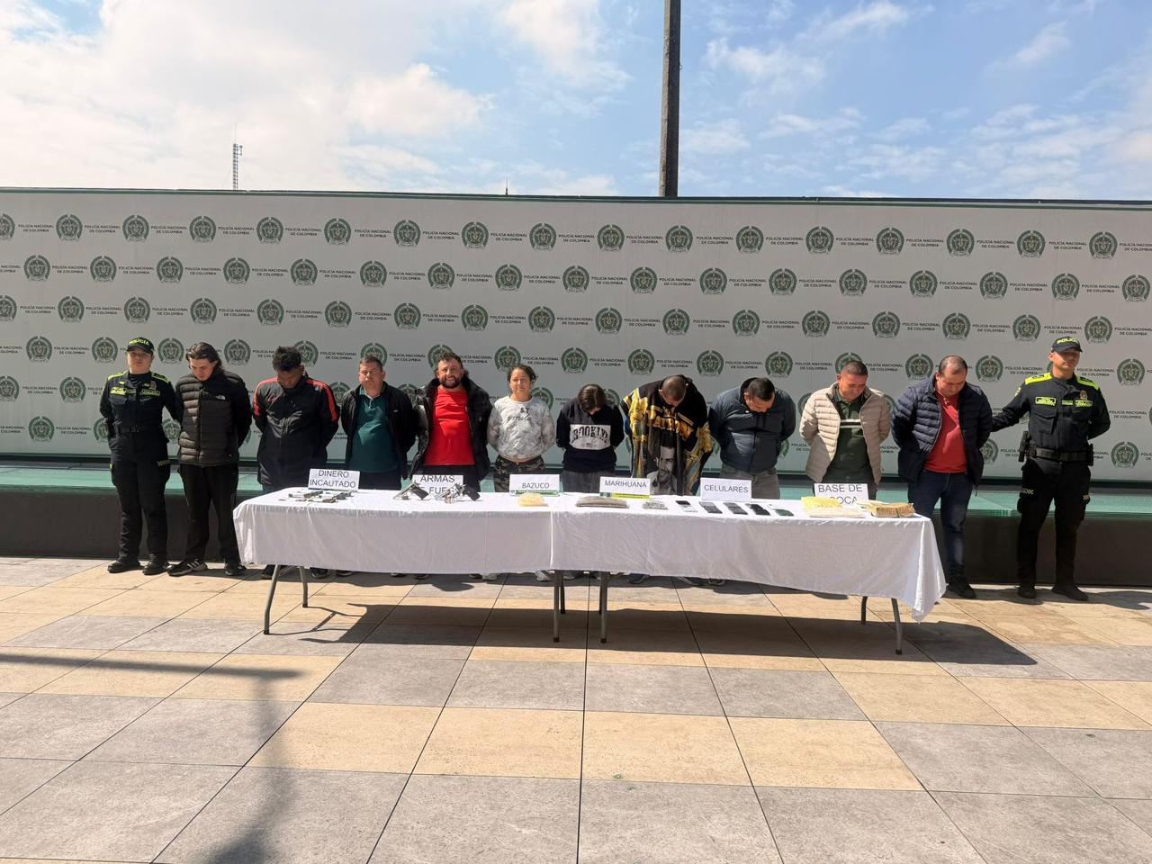 Así cayeron los ‘Scarface’: 11 delincuentes dedicados a la comercialización de estupefacientes en San Bernardo Así cayeron los ‘Scarface’: 11 delincuentes dedicados a la comercialización de estupefacientes en San Bernardo