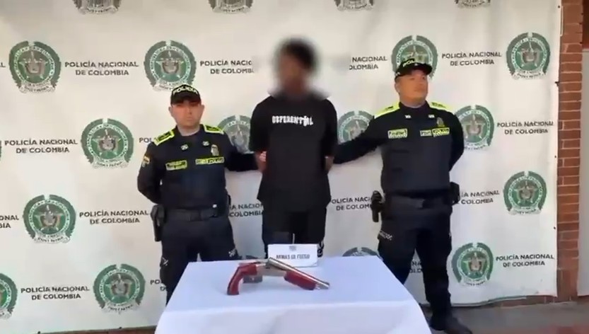 Capturado con una escopeta