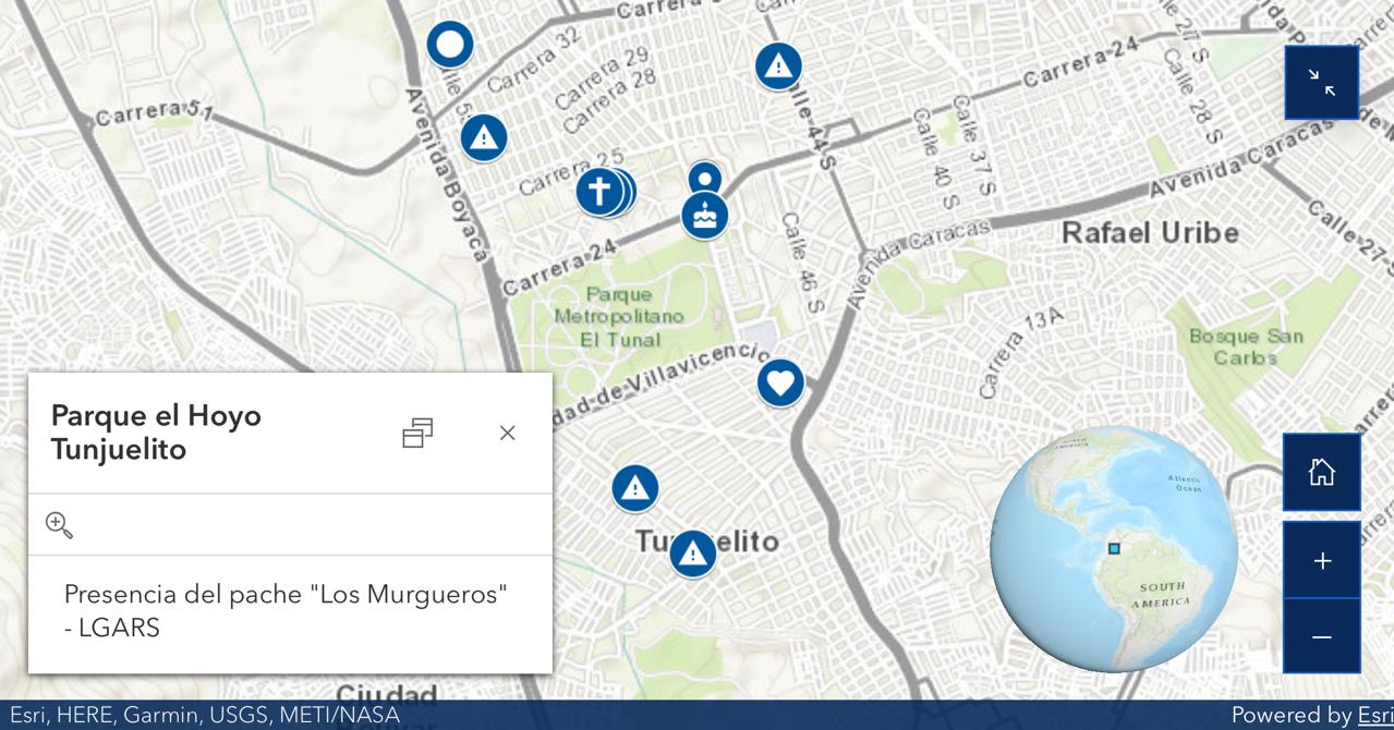 Tunjuelito estrena la primera cartografía digital con la memoria histórica de barras futboleras para fortalecer la seguridad y convivencia Tunjuelito estrena la primera cartografía digital con la memoria histórica de barras futboleras para fortalecer la seguridad y convivencia