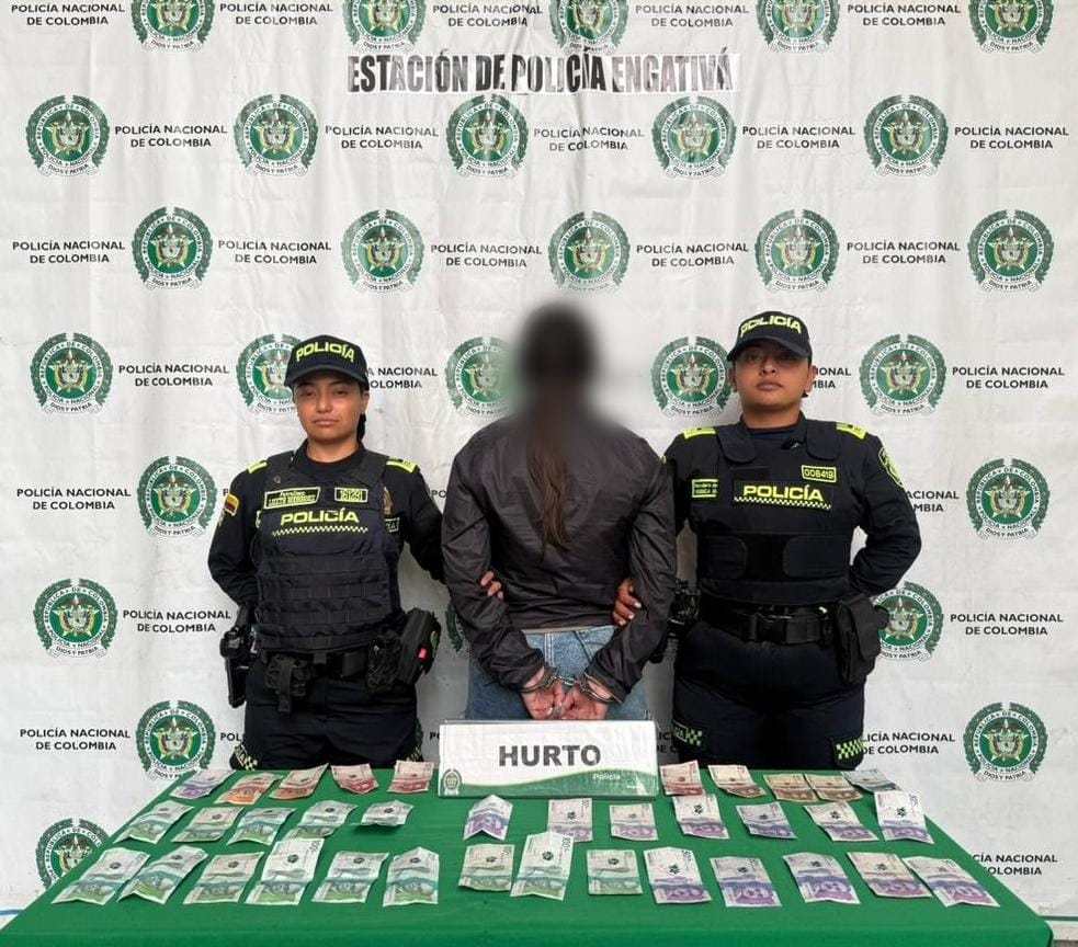 Cayó ‘La Reina del Cosquilleo’: intentó robar $2 millones en efectivo de un establecimiento comercial y terminó capturada