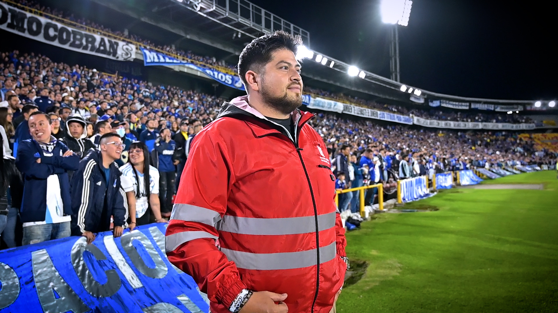 Cerca de 600 funcionarios garantizan la seguridad en cada partido de fútbol en Bogotá Cerca de 600 funcionarios garantizan la seguridad en cada partido de fútbol en Bogotá