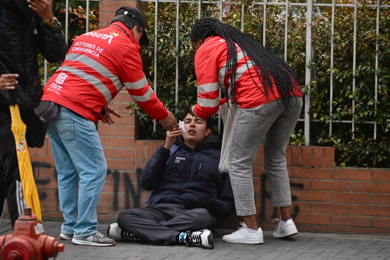 95 de cada 100 protestas en Bogotá se gestionan por medio del diálogo 95 de cada 100 protestas en Bogotá se gestionan por medio del diálogo