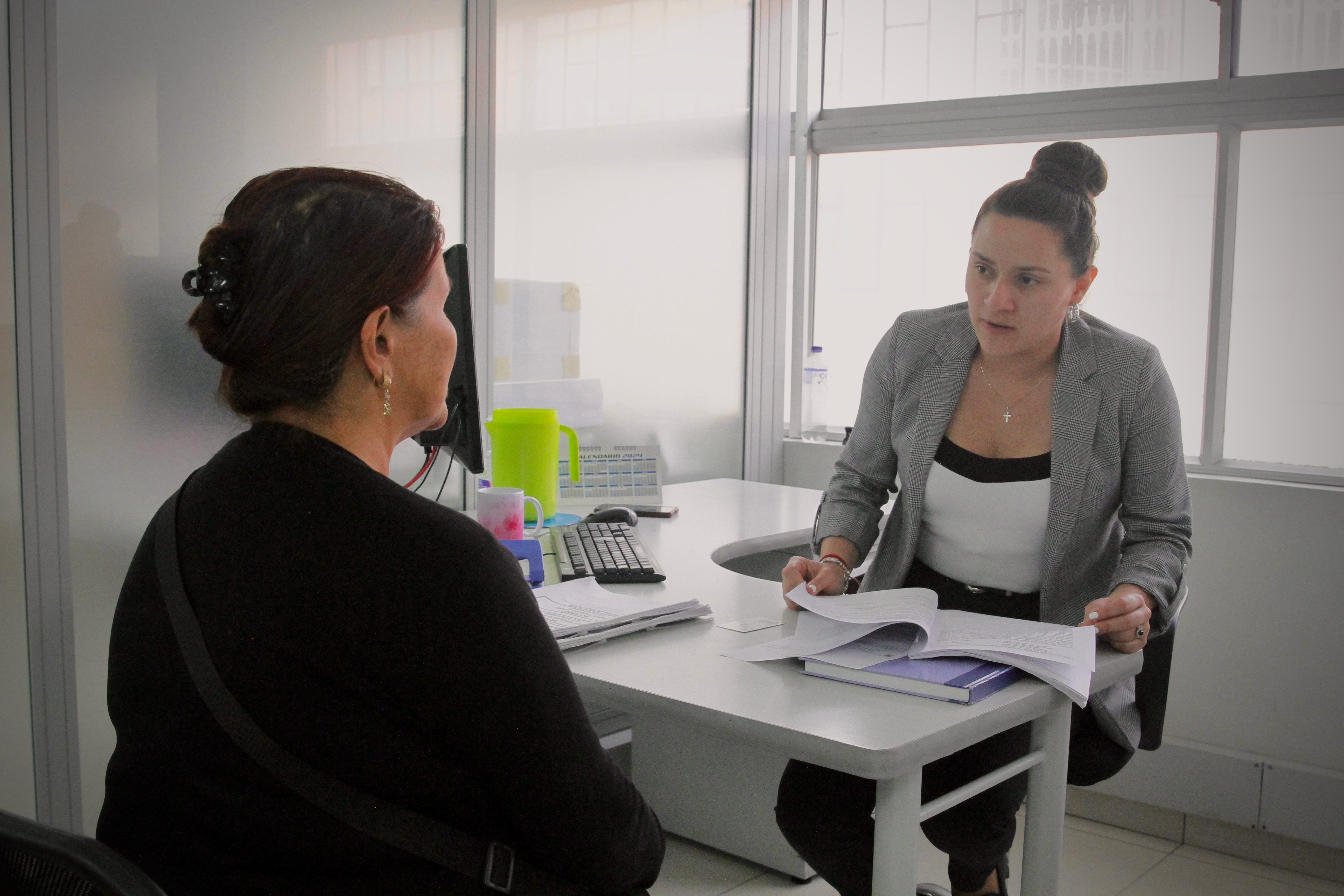 Atención a mujeres en Casas de Justicia