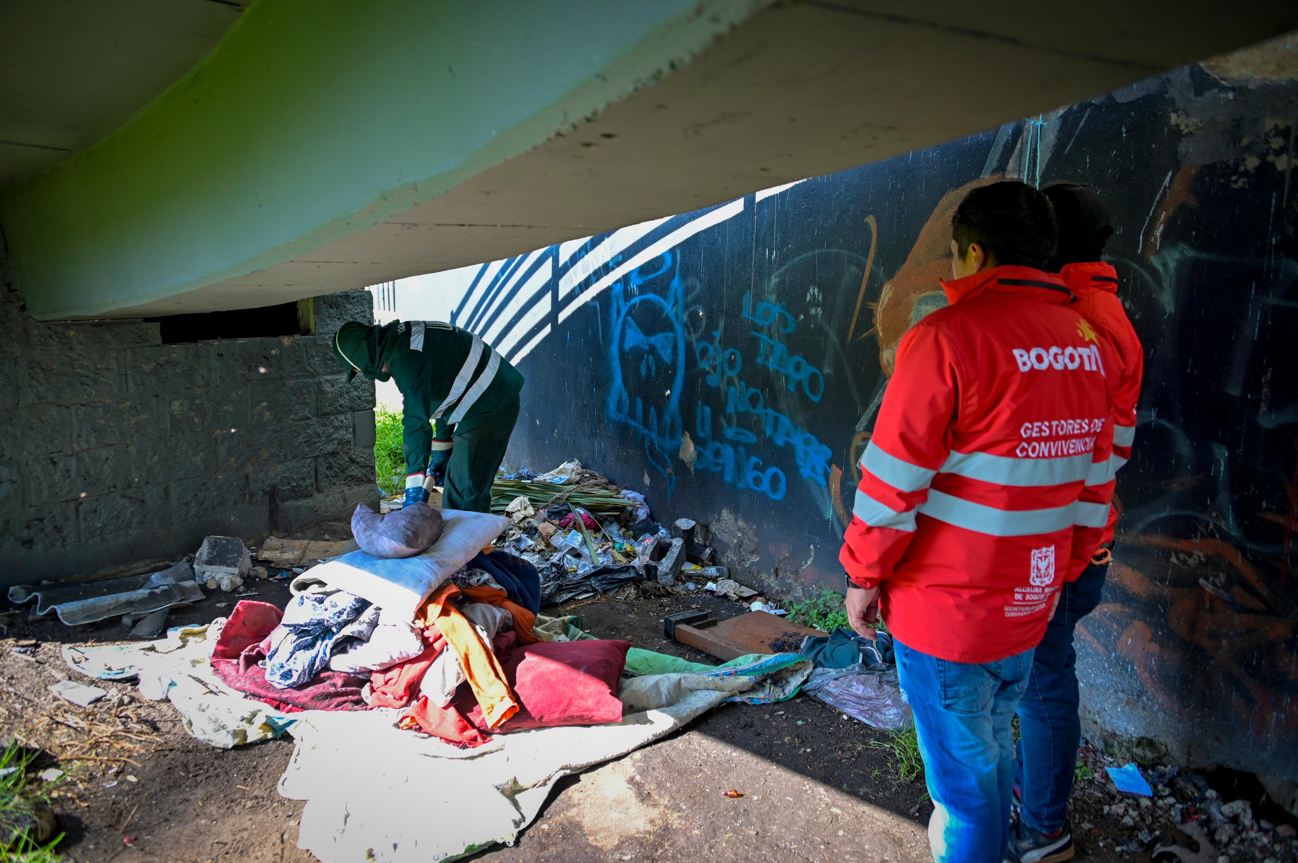 Tras quejas por hurtos y acumulación de basuras, Distrito intervino punto en Barrios Unidos Tras quejas por hurtos y acumulación de basuras, Distrito intervino punto en Barrios Unidos