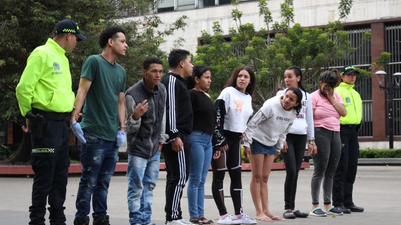  Cayeron los traficantes de droga del Parque Santander