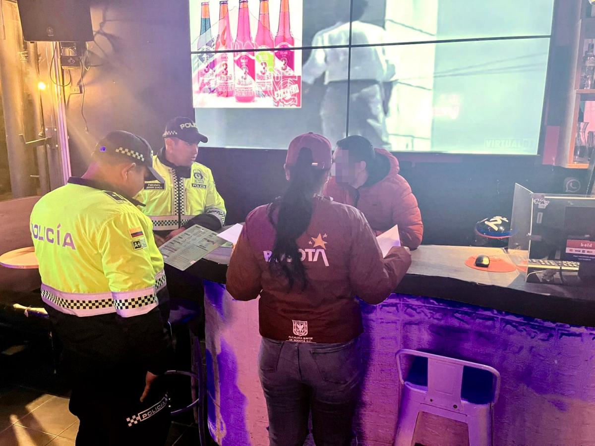 Operativos en bares de la ciudad.