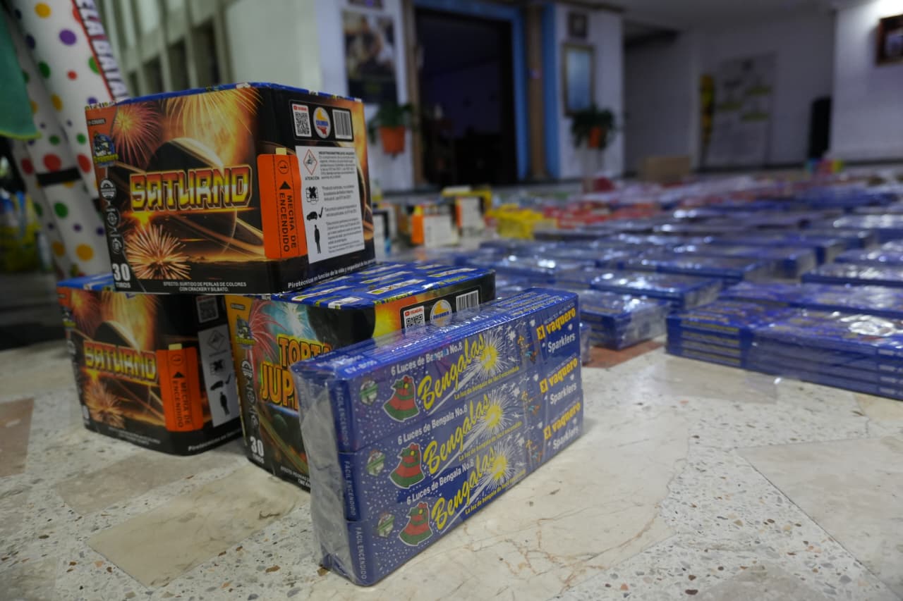Hallados más de 80 kilos de pólvora que iban a ser comercializados ilegalmente en Kennedy Hallados más de 80 kilos de pólvora que iban a ser comercializados ilegalmente en Kennedy