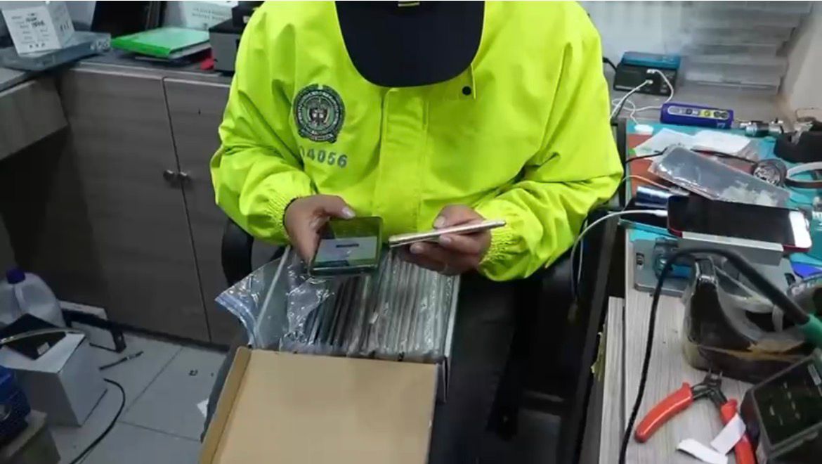 Incautados celulares Incautados celulares