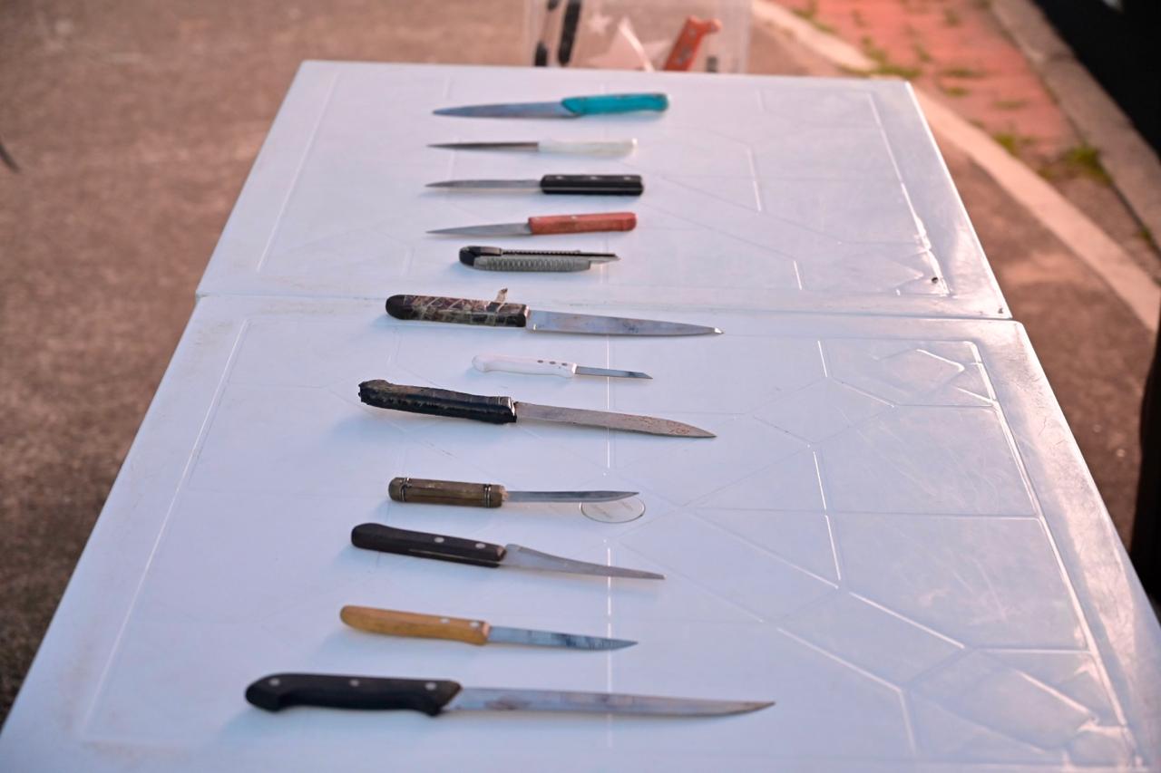 En Plan Desarme comunidad de Bosa entregó armas cortopunzantes para prevenir hechos de violencia En Plan Desarme comunidad de Bosa entregó armas cortopunzantes para prevenir hechos de violencia