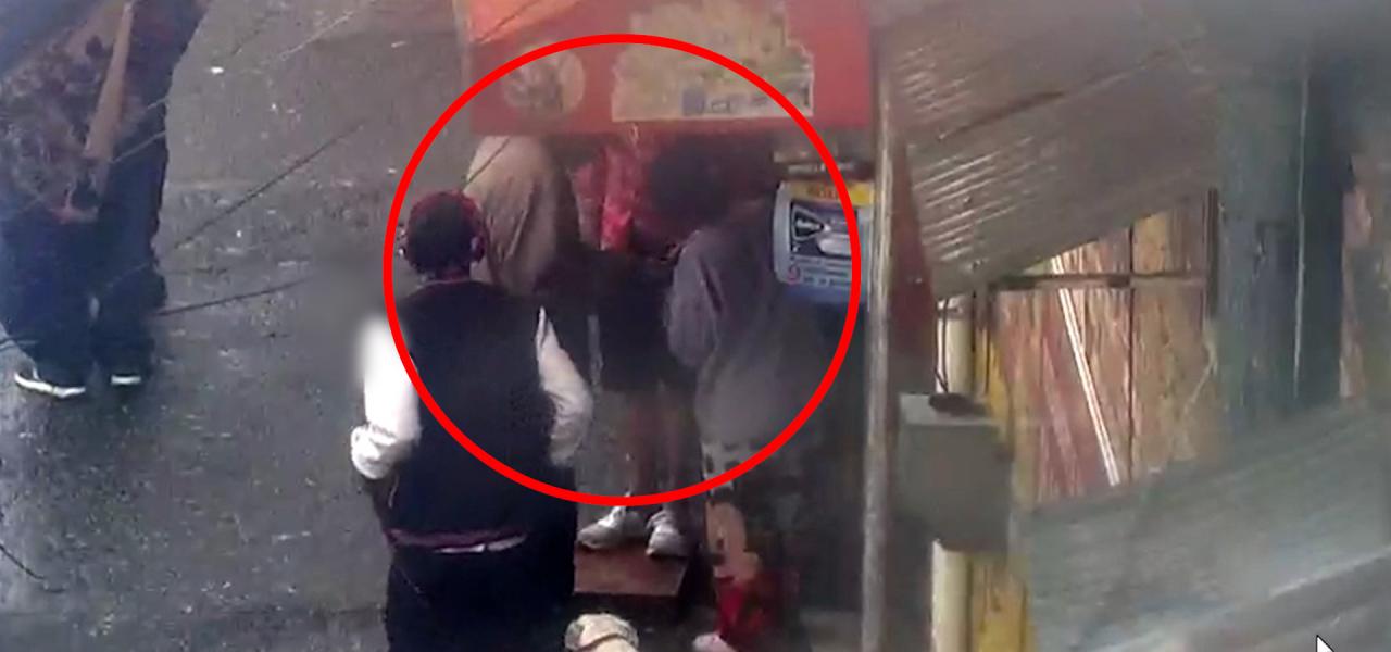 Imágenes de cámaras de seguridad que permitieron identificar a la menor. Imágenes de cámaras de seguridad que permitieron identificar a la menor.