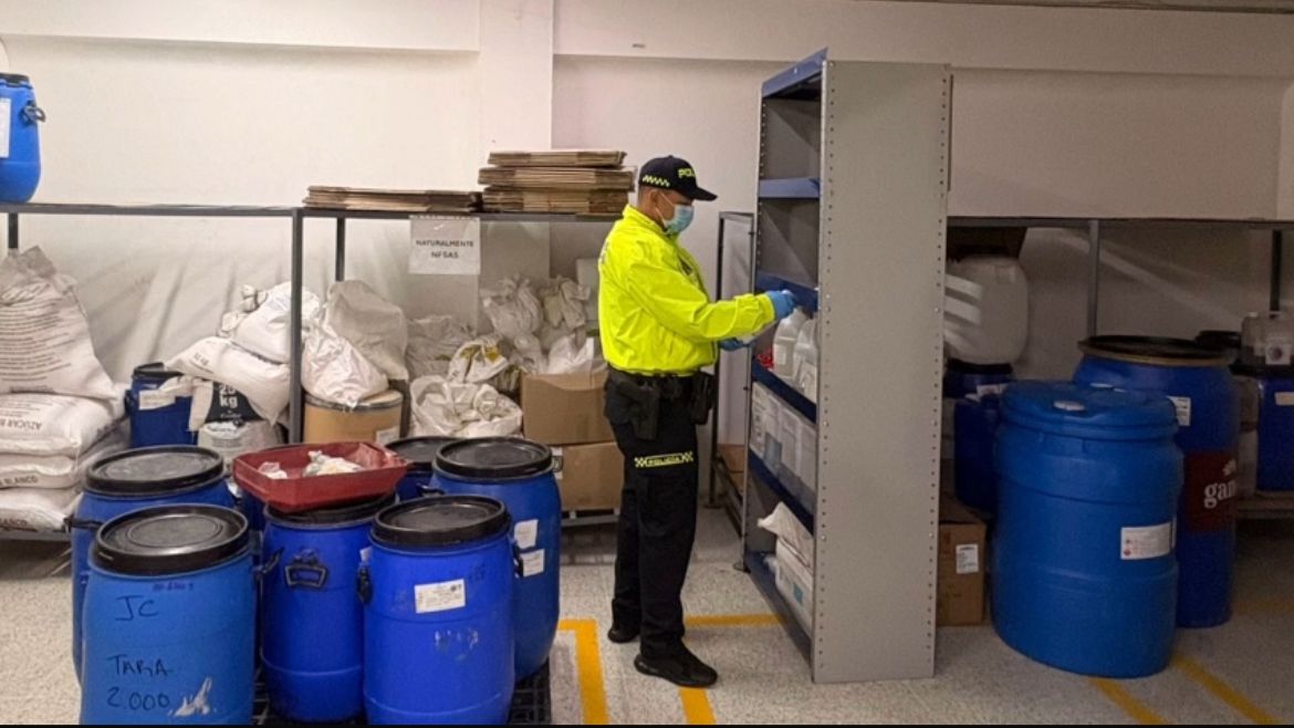 Desmantelada red de medicamentos falsos en Bogotá Desmantelada red de medicamentos falsos en Bogotá
