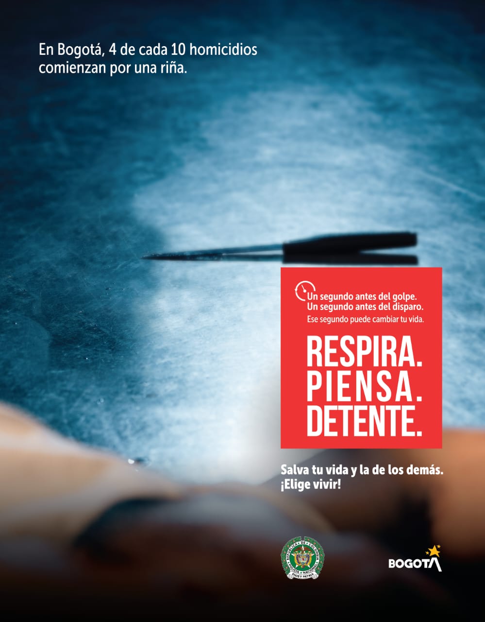 En Bogotá, 4 de cada 10 homicidios comienzan con una riña En Bogotá, 4 de cada 10 homicidios comienzan con una riña
