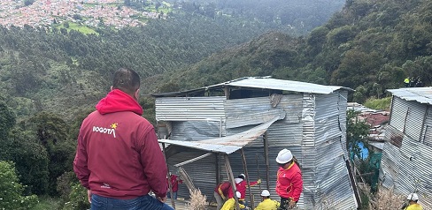 Las ocupaciones ilegales estaban en la localidad de Usme.