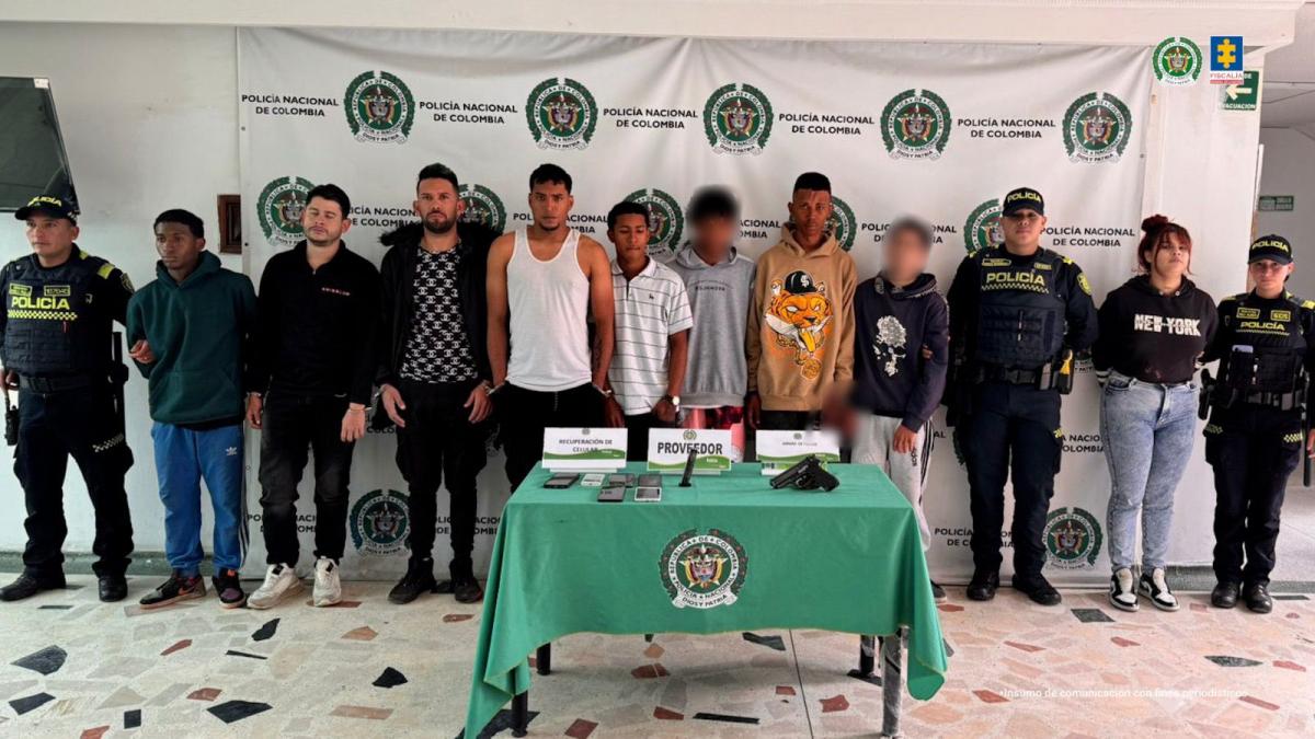 Estos delincuentes secuestraban a conductores para extorsionar. Estos delincuentes secuestraban a conductores para extorsionar.