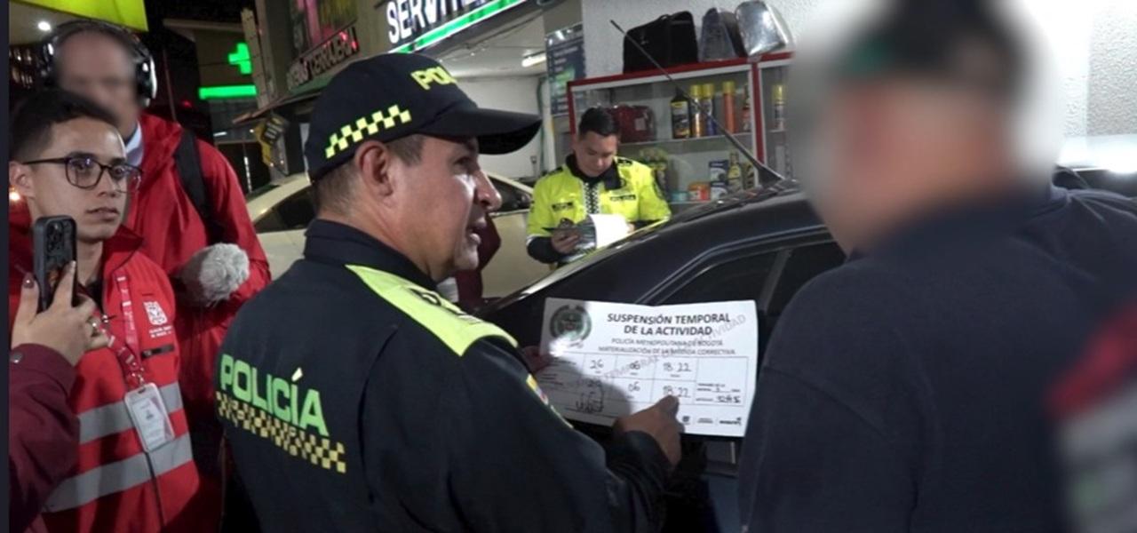 Operativo donde se selló montallantas. Operativo donde se selló montallantas.