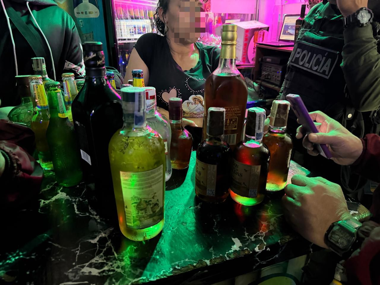 Licor adulterado en Bosa Licor adulterado en Bosa