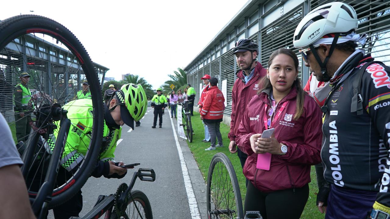 Dispositivo de seguridad para el Día sin carro y sin moto en Bogotá: en lo corrido de 2026 el hurto de bicicletas se ha reducido 56 % Dispositivo de seguridad para el Día sin carro y sin moto en Bogotá: en lo corrido de 2026 el hurto de bicicletas se ha reducido 56 %
