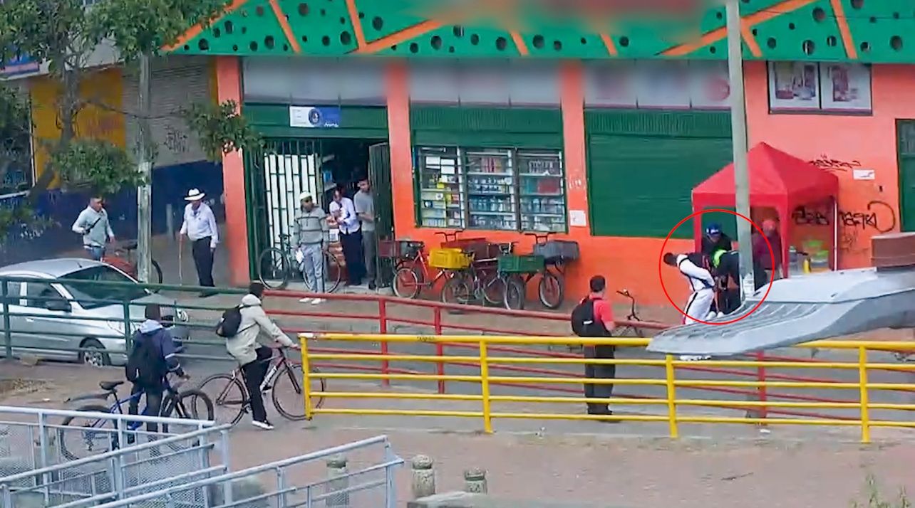 Cayeron cuando intentaban asaltar un supermercado en Bosa: cámaras del C4 fueron clave en la captura
