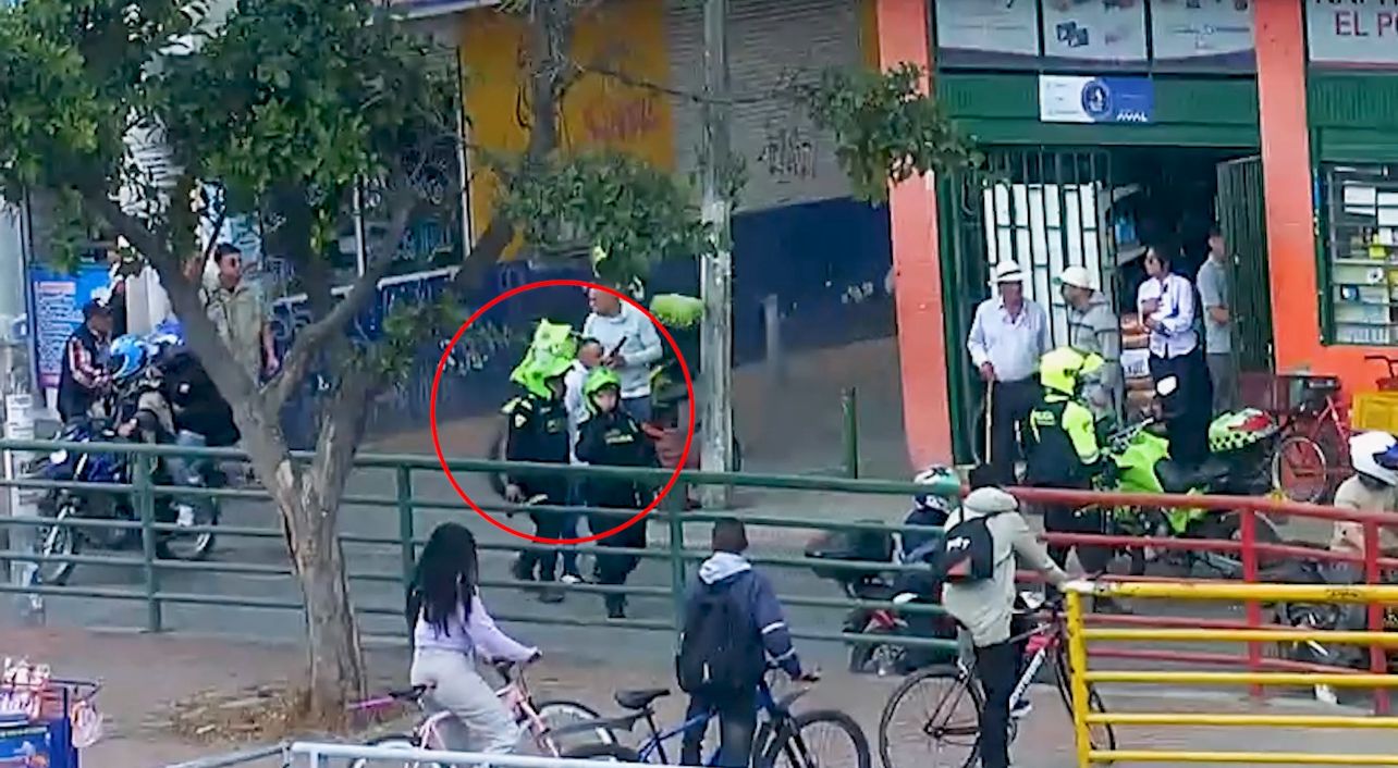 Cayeron cuando intentaban asaltar un supermercado en Bosa: cámaras del C4 fueron clave en la captura
