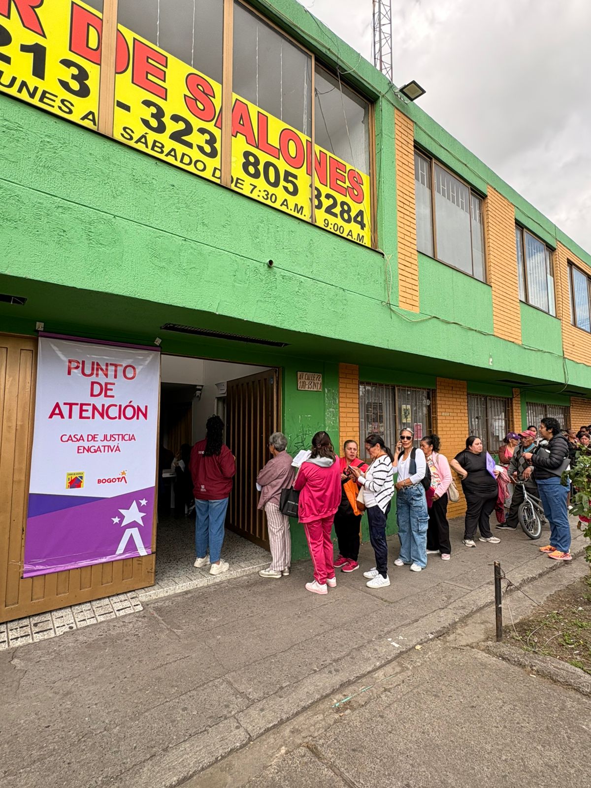 Más de 500 personas lograron agendar citas, exámenes y demás solicitudes en salud en una jornada especial en la Casa de Justicia de Engativá Más de 500 personas lograron agendar citas, exámenes y demás solicitudes en salud en una jornada especial en la Casa de Justicia de Engativá