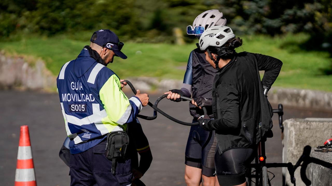 Autoridades fortalecen ruta segura para ciclistas desde Héroes hasta Alto de Patios
