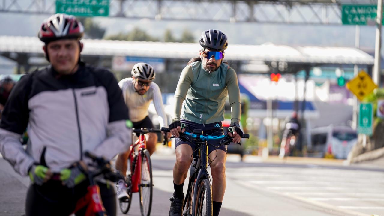 Autoridades fortalecen ruta segura para ciclistas desde Héroes hasta Alto de Patios