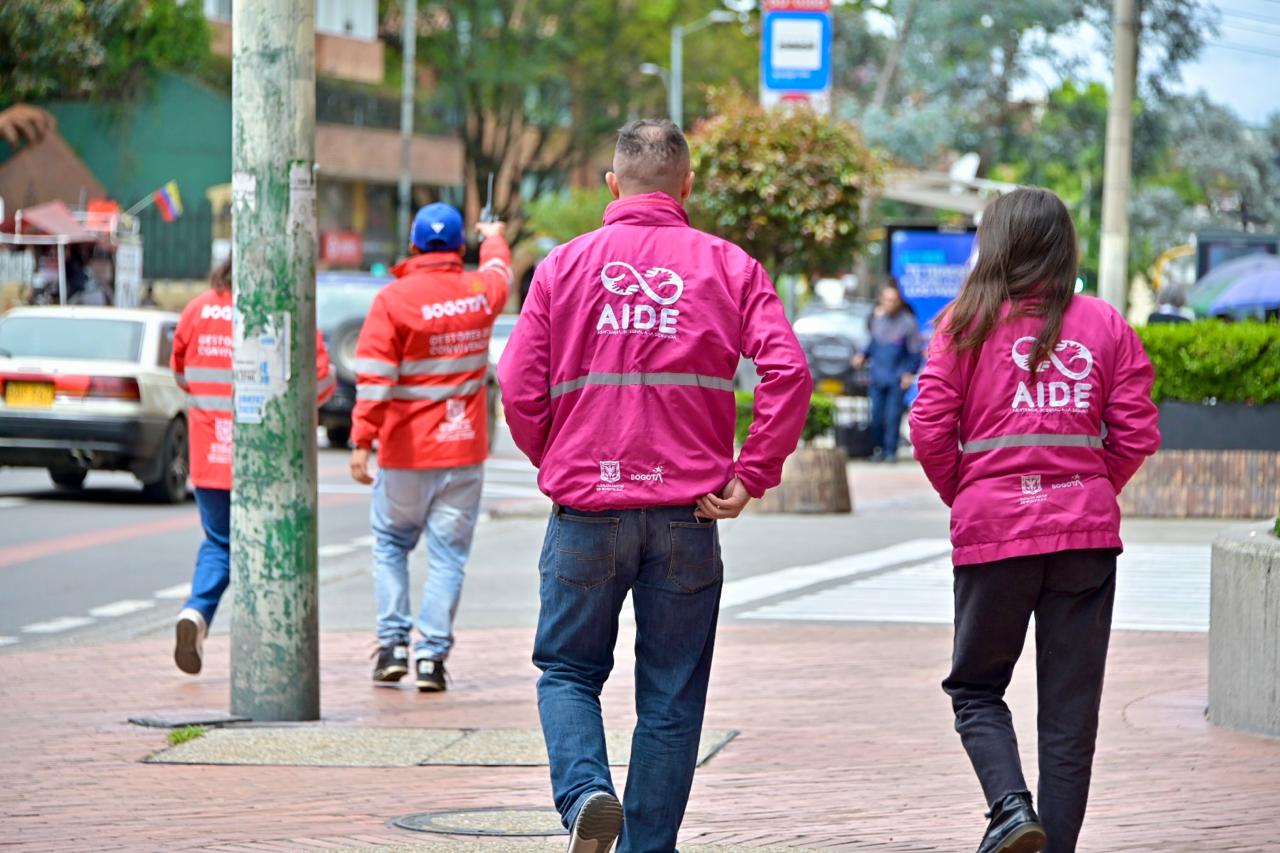 En medio del vandalismo: así es como los Gestores de Convivencia protegen a la ciudadanía durante las protestas en Bogotá En medio del vandalismo: así es como los Gestores de Convivencia protegen a la ciudadanía durante las protestas en Bogotá