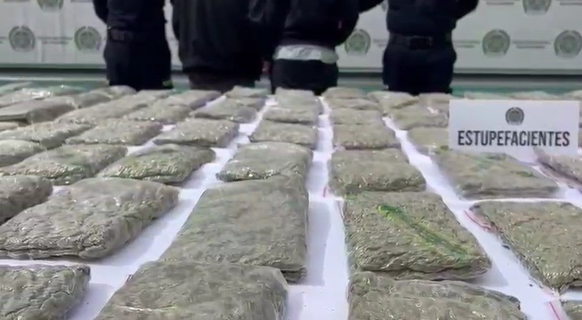 Ocultos bajo tierra en una bodega de reciclaje, fueron hallados 60 kilos de marihuana: la droga se vendía en discotecas del Restrepo