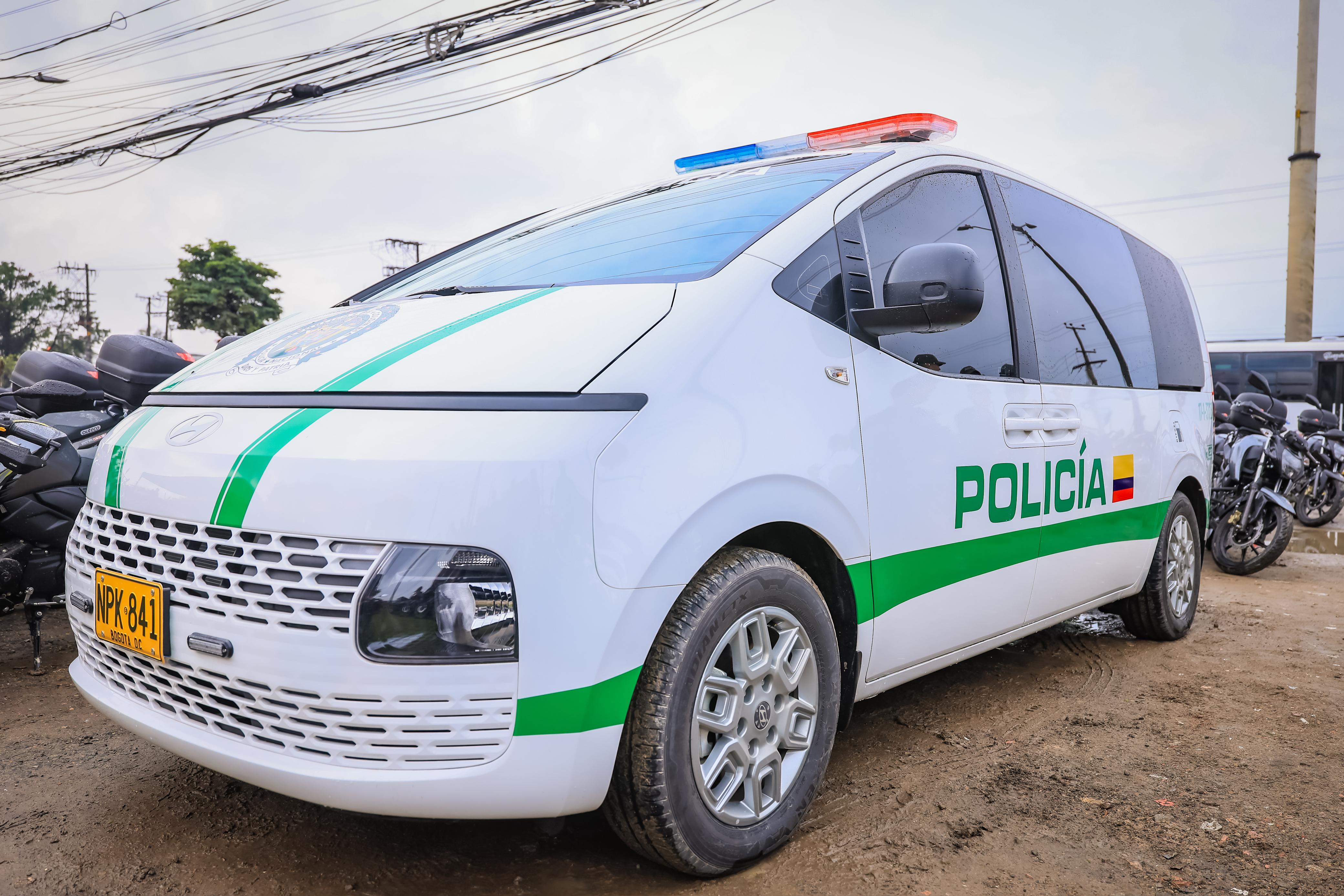Nuevo carro de la policía