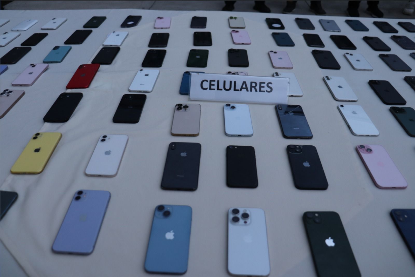 Varios celulares hurtados