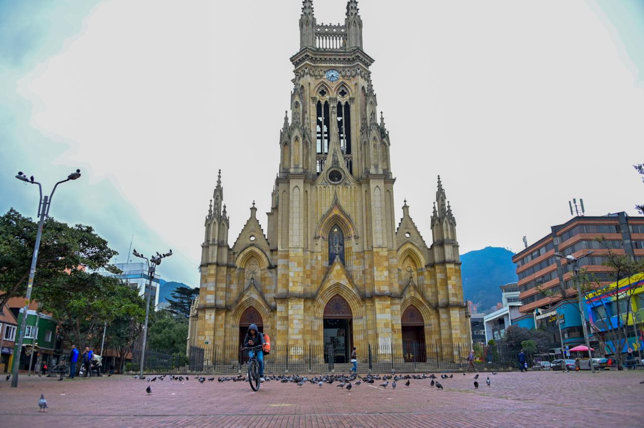 En Chapinero bajan los hurtos en lo corrido de 2026 Imagen de la iglesia de Lourdes en Bogotá