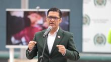 Secretario de Seguridad de Bogotá César Restrepo